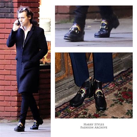 harry styles gucci boots|Harry Styles Gucci outfits.